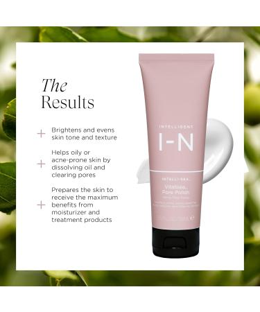 Vitalisea Pore Polish Scrub - Vegan Facial Exfoliator with Jojoba Beads | Gentle 2.5 Oz Scrub for Glowing Skin - International Shipping Available - Buy Online on SooperMarket.com