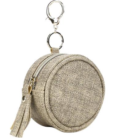 Shop Baok Leather Pacifier Holder Pocket | Stylish PU Leather Case for Diaper Bag | Durable Pacifier Storage Solution - Buy Online on SooperMarket.com
