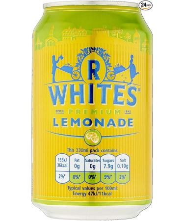 R Whites Premium Raspberry and lemonade can 24 x 330 ml - Buy Online on SooperMarket.com