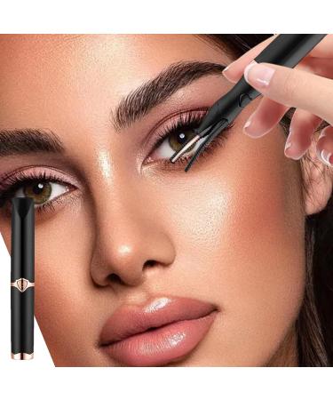 Toseky Lash Curler Heated Eye Lash Heating Curler Rechargeable - Electric Curling Tool Eyelash Device for Beauty Salon Business Trips Home Black - Buy Online on SooperMarket.com