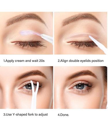480Pcs Eyelid Lifter Strips: Double Eyelid Tape for Hooded Eyes - Invisible, Easy Lifting Solution for Droopy, Uneven, Mono Eyelids - 3 Shapes Included - Buy Online on SooperMarket.com