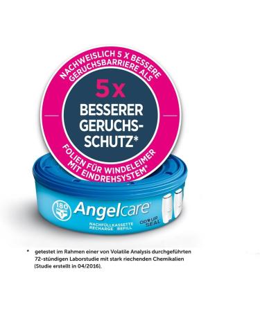 Buy Angelcare Diaper Pail Refill Pack Plus 12 - Eco-Friendly 12 Pieces for International Shipping - Buy Online on SooperMarket.com