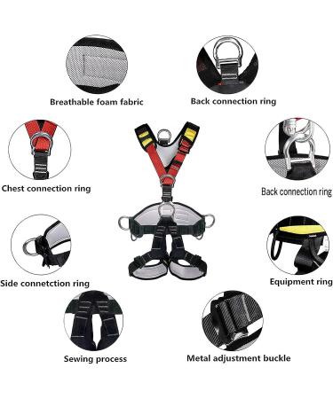 HeeJo Climbing  Safety Safe Seat Belt for Outdoor Tree Climbing  Outward Band Expanding Training Large Size Climbing Gear - Buy Online on SooperMarket.com