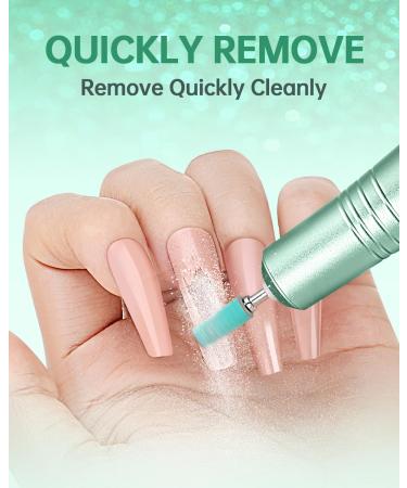 Small Sanding Bands for Nail Drill - 240 Fine Grit 80Pcs Set for Acrylic Nail Gel Removing & Shaping - 3.1mm Mandrel Bit - Green #240 Grit - Buy Online on SooperMarket.com