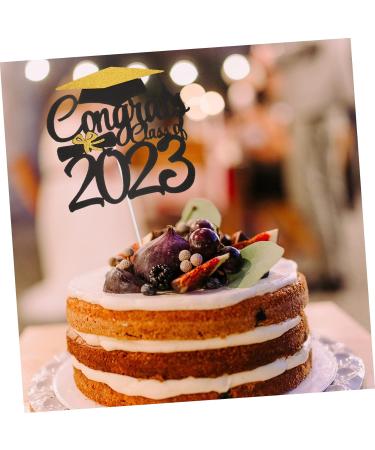 IMIKEYA 6pcs 2023 Graduation Cake Decorating Cupcake Decorating Class a Customs 2022 Graduation Cake Picks Graduation Cake Decorations 2023 Graduation Cupcake Party Supplies Make up As Shown 15x14.3cm - Buy Online on SooperMarket.com