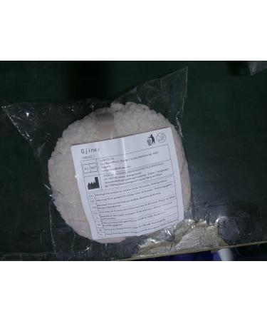Ultra Soft 4'' Body Powder Puff - Washable Large Velour Applicator for Loose Mineral Powder | Reusable Velvet Dust Puff for Face & Body - Buy Online on SooperMarket.com