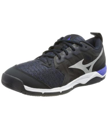 Mizuno Men's Wave Supersonic 2 Volleyball Shoe 46.5 EU Scaptain Gsilver Violetb
