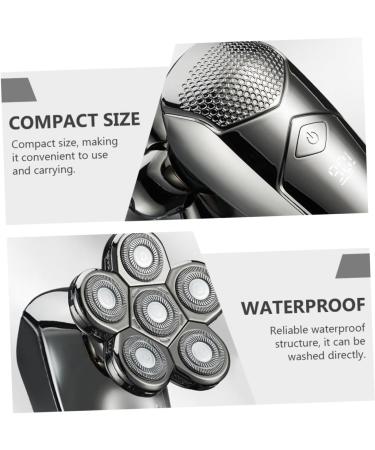 Buy 4 Sets Rechargeable Electric Shaver | Waterproof Travel Razor & Beard Trimmer - Personal Care Tool for Men - Buy Online on SooperMarket.com