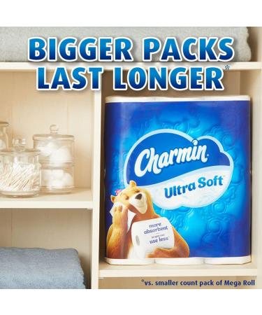 Charmin Ultra Soft Toilet Paper - 6 Mega Rolls (24 Regular Rolls) - 6 Count Pack - Buy Online on SooperMarket.com