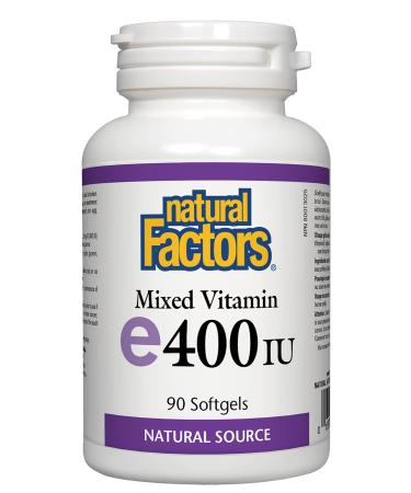 Mixed Vitamin E 400 IU Natural source (90 Softgels)