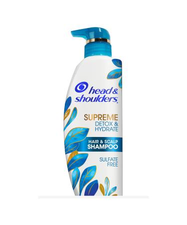 Head & Shoulders Supreme Sulfate Free Detox & Hydrate Shampoo 11.8oz