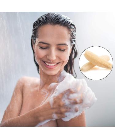 Natural Luffa Sponge - Biodegradable Loofah for Bath & Kitchen - 13-22 cm - Buy Online on SooperMarket.com