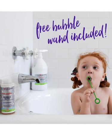 California Baby Holiday Bubble Baths - Tear-Free, Pure Essential Oils for Hot Tubs & Spas - Moisturizing Organic Aloe Vera & Calendula - 100% Plant-Based - USDA Certified - 13oz - Buy Online on SooperMarket.com