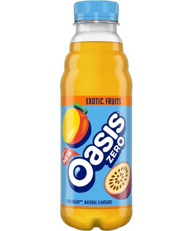 Oasis Exotic Fruits Zero 12 x 500ml - Buy Online on SooperMarket.com