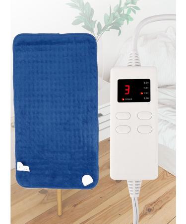 CHICIRIS Heating Pad - LED Display Electric Blanket for Fatigue Relief | Automatic Shut-Off Ideal for Bedrooms - Blue - Buy Online on SooperMarket.com
