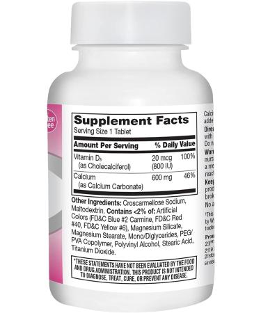 21st Century 600+D3 Calcium Supplement - 75 Tablets for Bone Health - Buy Online on SooperMarket.com