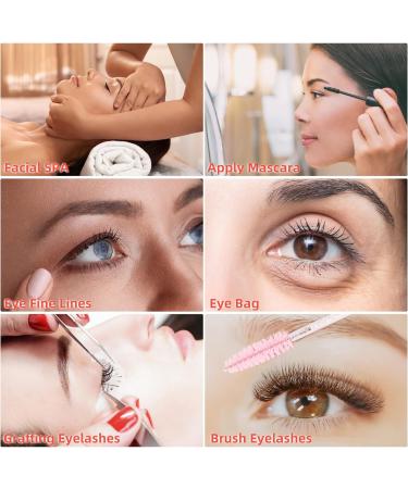 80 Pairs Under Eye Patches with Eyelash Brush & Tweezers - Lint Free Beauty Mask Tool for Eyelash Extensions - Buy Online on SooperMarket.com
