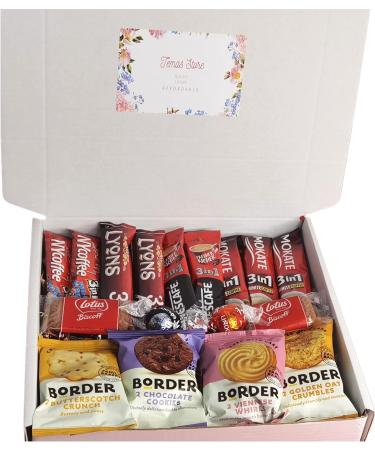 3 in 1 Instant Coffee Gift Box | Coffee Lovers Gifts Set Hamper | Fantastic Letterbox gifts for Coffee Lovers| 9 Instant Coffee Sachets | Biscuits | Lindt Chocolates | All Occasion | Birthday | Easter - Buy Online on SooperMarket.com