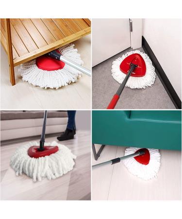 O Cedar Microfiber Spin Mop Replacement Heads - 4 Pack | Easy Floor Cleaning Refills - Buy Online on SooperMarket.com