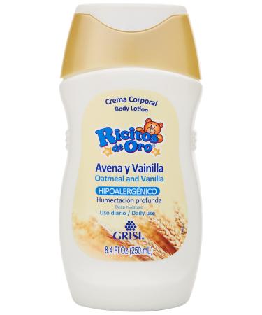Ricitos de Oro- Avena & Vainilla Body Lotion Deep Moisture 8.4 Fl oz