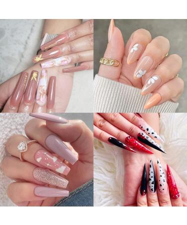 Brush-On Nail Glue for Acrylic & Press On Nails - 4pcs Strong Adhesive for Long-Lasting, Professional Results - Buy Online on SooperMarket.com