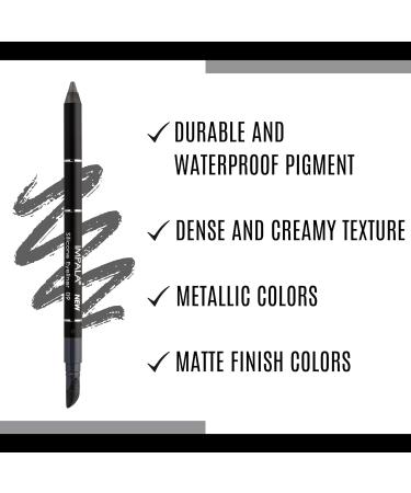 IMPALA Waterproof Eyeliner No. 09 - Dark Gray Matte | Long-Lasting, Water-Resistant Formula for Defined or Smudged Looks - Buy Online on SooperMarket.com