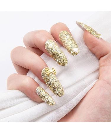 8pcs Metallic Glitter Powder Set for Nail Art Chrome Pigment & Mirror Effect with Eyeshadow Sticks | International Shipping - Buy Online on SooperMarket.com