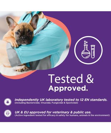 RenaSan Animal First Aid Spray (100ml) - Veterinary-Grade Skin Protection for Dogs, Cats & More - Fights Infection, Kills Bacteria, Stops Itching - Alcohol-Free & Non-Irritating - Buy Online on SooperMarket.com