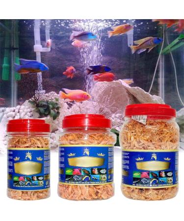 Tropical Fish Foods BMBN Aquarium Tropical Fish Foods Freeze Dried Shrimp Healthy Cichlid Turtle Feeding Reptile Turtle Arowana Dried Foods - Buy Online on SooperMarket.com