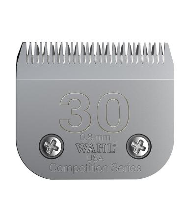 Choice Competition Blade number 30 full tooth blade set of animal clippers 0.8 mm replacement blades replacement blade animal-knipped spare parts stainless steel rustproof precise cutting competition blade set #30 0.8mm full tooth