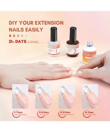 SAVILAND Nail Dehydrator & Primer | 6-in-1 Super Strong Nail Glue | 15ml Gel Prep for Gel Polish & Press Ons - Achieve Perfect DIY Nail Art - Buy Online on SooperMarket.com