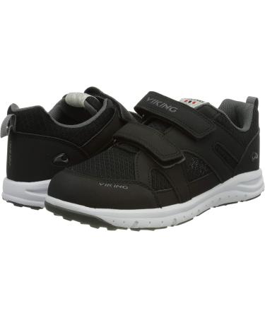 Viking Unisex Kids Odda Walking Shoe 35 EU - Black Charcoal | Comfortable & Durable Footwear for Adventurous Kids - Buy Online on SooperMarket.com