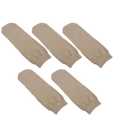 Stump Socks 5Pcs Stump Socks Set Portable Soft Breathable Elastic Cotton Protective Amputee Socks for Daily Life M (L)