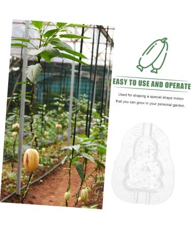 Milisten Gardening Tools 6 pcs Watermelon Mould Tools Clear Supplies Growing Garden Vegetable Multifunction Moldvegetable Transparentx2pcs 9x8cmx2pcs - Buy Online on SooperMarket.com