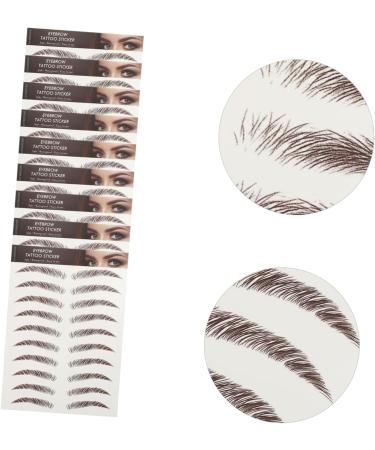 Beavorty 9 Sheets Waterproof Eyebrow Stickers Set Water Proof 6d - Buy Online on SooperMarket.com