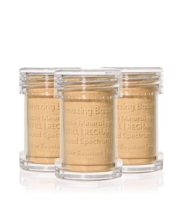 JANE IREDALE Amazing Base Refillable Brush - Golden Glow - 3er Refill Golden Glow 1 pieces (1Pack)
