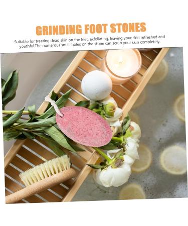 FRCOLOR Pack of 4 Pumice Stone Tool Face Scrub Face Sponge Massage Tools Care Scrubs Toilet Accessories Plate Stone Scraping Foot Stones Grinding Dead Skin Removal 1 count (Pack of 1) - Buy Online on SooperMarket.com