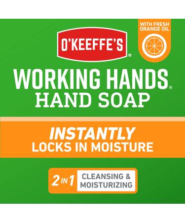 O'Keeffe's Working Hands Hand Soap with Fresh Orange Oil 12 oz Pump (2 Pack) - Buy Online on SooperMarket.com