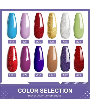 Dark Purple Nail Dip Powder - 28g/Box, No Lamp Cure, Natural Dry, Summer Gel Color (No.30) - Buy Online on SooperMarket.com
