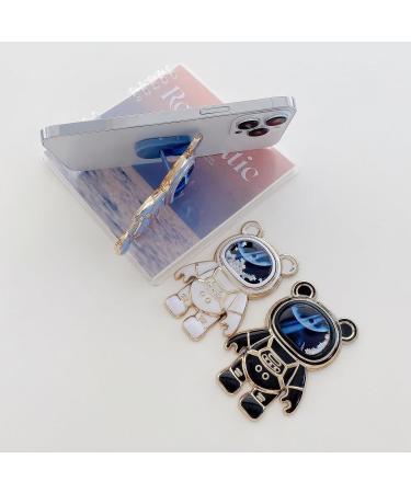 Rnrieyta Miago B r Astronaut Stand Shell for iPhone 12 Mini | Cute Crystal Bumper Case with Kickstand - Bling Transparent Protection - Buy Online on SooperMarket.com