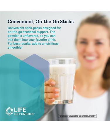 Life Extension FLORASSIST Winter Immune Support - 30 Stick Packs for Optimal Health - Buy Online on SooperMarket.com