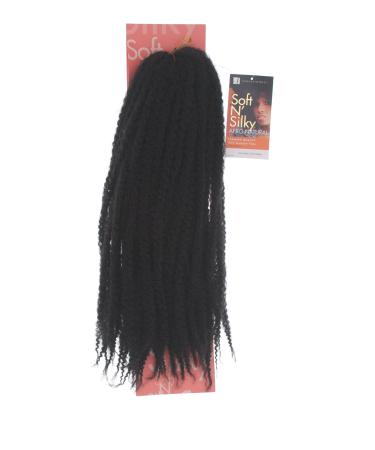 Sensationnel Afro Twist Braid. Colour 2: Black. Soft and Silky Afro Natural