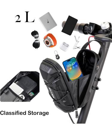 STAST Scooter Back Leasing for Roller Braid Pack - E-Bike Accessories for Xiaomi Mijia M365 & Segway ES - Black 2L - Buy Online on SooperMarket.com