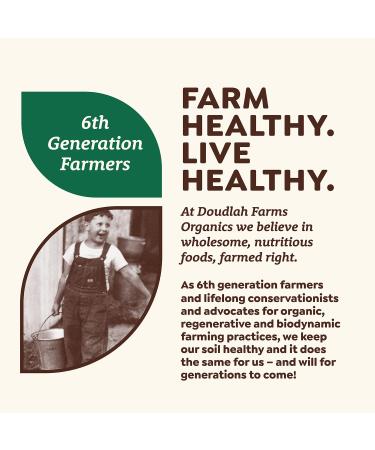 Organic Yellow Cornmeal 5lb by Doudlah Farms - Vegan, Non-GMO, USA Grown | Ideal for Cornbread, Muffins, Pancakes | Regeneratively Farmed | 5lb Pack - Buy Online on SooperMarket.com
