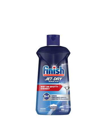 Finish Jet-Dry Rinse Aid, Dishwasher Rinse Agent & Drying Agent, 8.45 Fl Oz (Packaging May Vary)