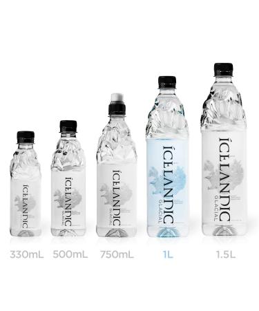 Icelandic Glacial Natural Spring Alkaline Water - 33.81 Fl Oz (Pack of 6) | Pure & Refreshing - Buy Online on SooperMarket.com