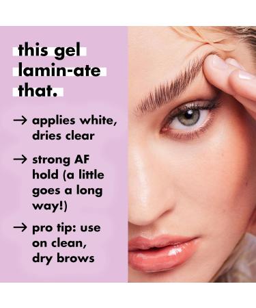 e.l.f. Brow Laminating Gel - Strong Hold Clear-Drying Water-Resistant Vegan & Cruelty-Free Brow Grooming - Buy Online on SooperMarket.com
