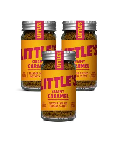 Little's Creamy Caramel Flavoured Instant Coffee 50g - Pack of 3