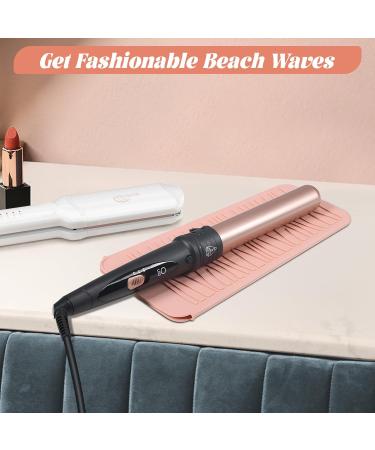 Large Heat Resistant Mat | Professional Silicone Pad for Curling Irons & Hair Tools | Pink Heat Mat for Safe Use - Buy Online on SooperMarket.com