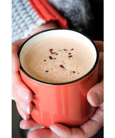 Guppy's Chocolates York | Milk Hot Chocolate Stirrers | 5 Pack | 32gram Cup Shaped Drinking Chocolate Sticks Spoons |Belgian Milk Chocolate 34 Percent Milk Chocolate 1 Count (Pack of 5) - Buy Online on SooperMarket.com